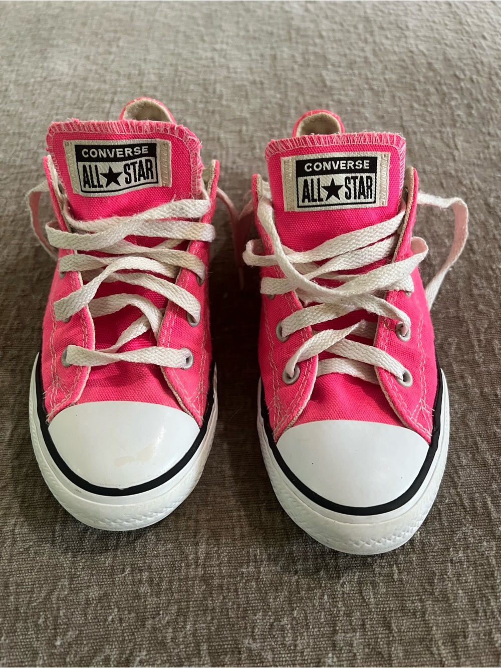 Converse All Star Kids Pink Low-Top Sneakers Size 2
